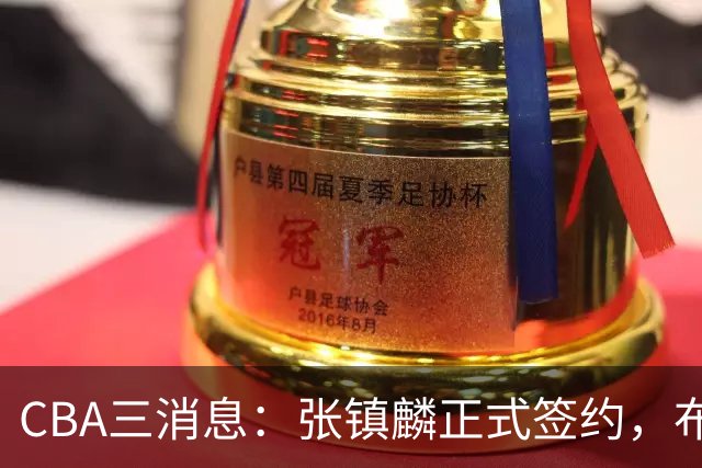 CBA三消息：张镇麟正式签约，布朗和广厦有矛盾，中国男篮增劲敌